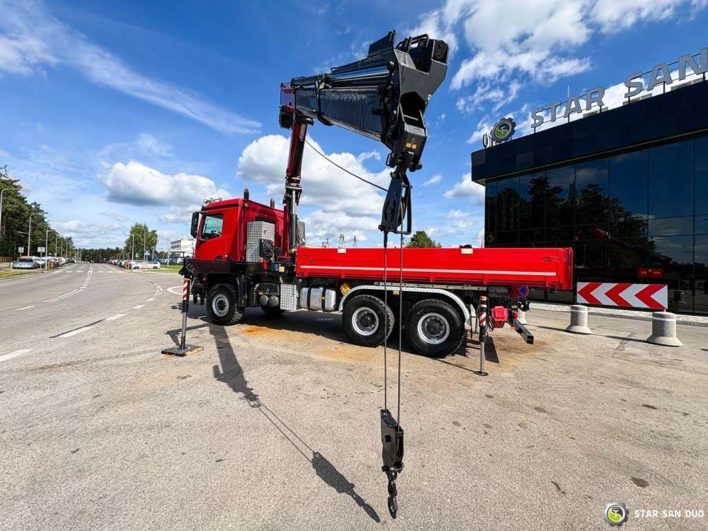 Mercedes-Benz AROCS 3345 6x6 HMF 3220 Winch Crane tipper - 크레인 트럭 : 사진 4 Mercedes-Benz AROCS 3345 6x6 HMF 3220 Winch Crane tipper - 크레인 트럭 : 사진 4