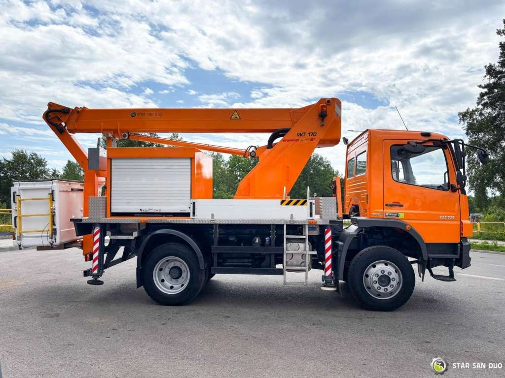 Mercedes-Benz ATEGO 4x4 1018 WUMAG WT 170 Platform Lift 17m - 트럭 탑재 고가작업 플랫폼 : 사진 4 Mercedes-Benz ATEGO 4x4 1018 WUMAG WT 170 Platform Lift 17m - 트럭 탑재 고가작업 플랫폼 : 사진 4