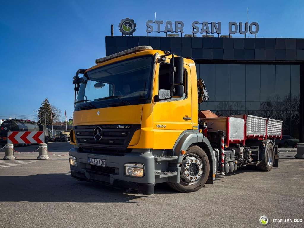 Mercedes-Benz AXOR 1824 4x2 HMF 975 HDS Crane Rotator Kipper Mercedes-Benz AXOR 1824 4x2 HMF 975 HDS Crane Rotator Kipper - 덤프트럭 : 사진 3 Mercedes-Benz AXOR 1824 4x2 HMF 975 HDS Crane Rotator Kipper Mercedes-Benz AXOR 1824 4x2 HMF 975 HDS Crane Rotator Kipper - 덤프트럭 : 사진 3