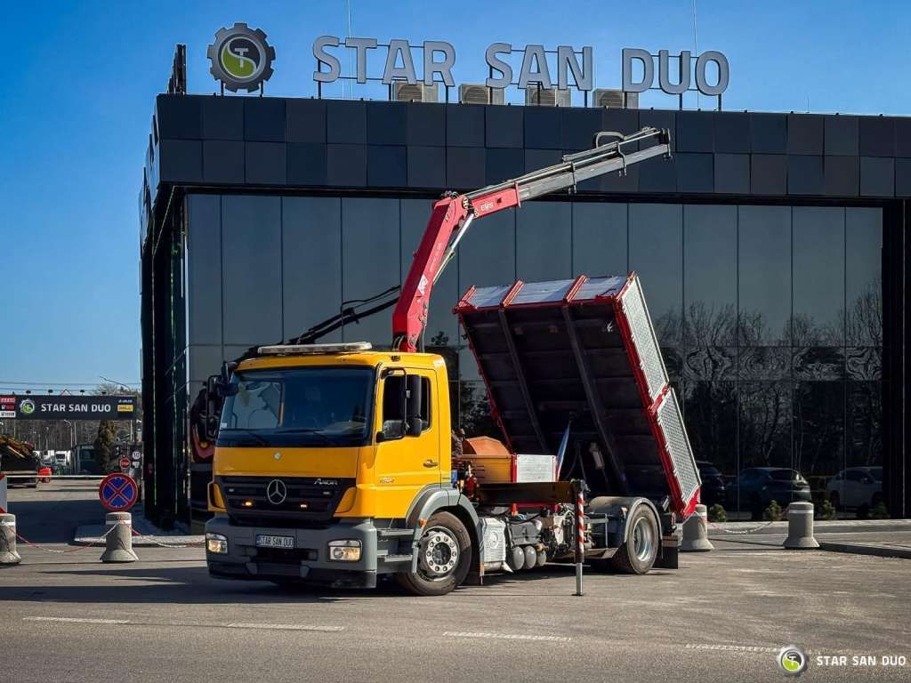 Mercedes-Benz AXOR 1824 4x2 HMF 975 HDS Crane Rotator Kipper Mercedes-Benz AXOR 1824 4x2 HMF 975 HDS Crane Rotator Kipper - 덤프트럭 : 사진 1 Mercedes-Benz AXOR 1824 4x2 HMF 975 HDS Crane Rotator Kipper Mercedes-Benz AXOR 1824 4x2 HMF 975 HDS Crane Rotator Kipper - 덤프트럭 : 사진 1