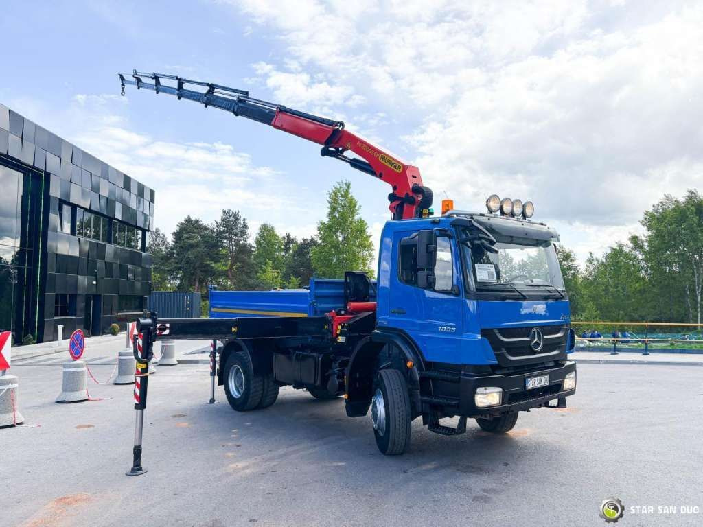 Mercedes-Benz AXOR 1833 4x4 Palfinger PK 22002 EH Crane Winch - 크레인 트럭 : 사진 2 Mercedes-Benz AXOR 1833 4x4 Palfinger PK 22002 EH Crane Winch - 크레인 트럭 : 사진 2