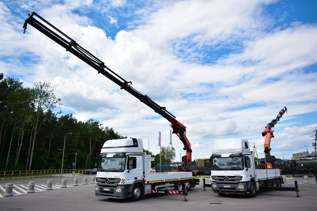 Mercedes-Benz Actros 2546 6x2 Palfinger PK 53002 Crane Kran - 크레인 트럭, 드롭사이드/ 플랫베드 트럭 : 사진 4 Mercedes-Benz Actros 2546 6x2 Palfinger PK 53002 Crane Kran - 크레인 트럭, 드롭사이드/ 플랫베드 트럭 : 사진 4