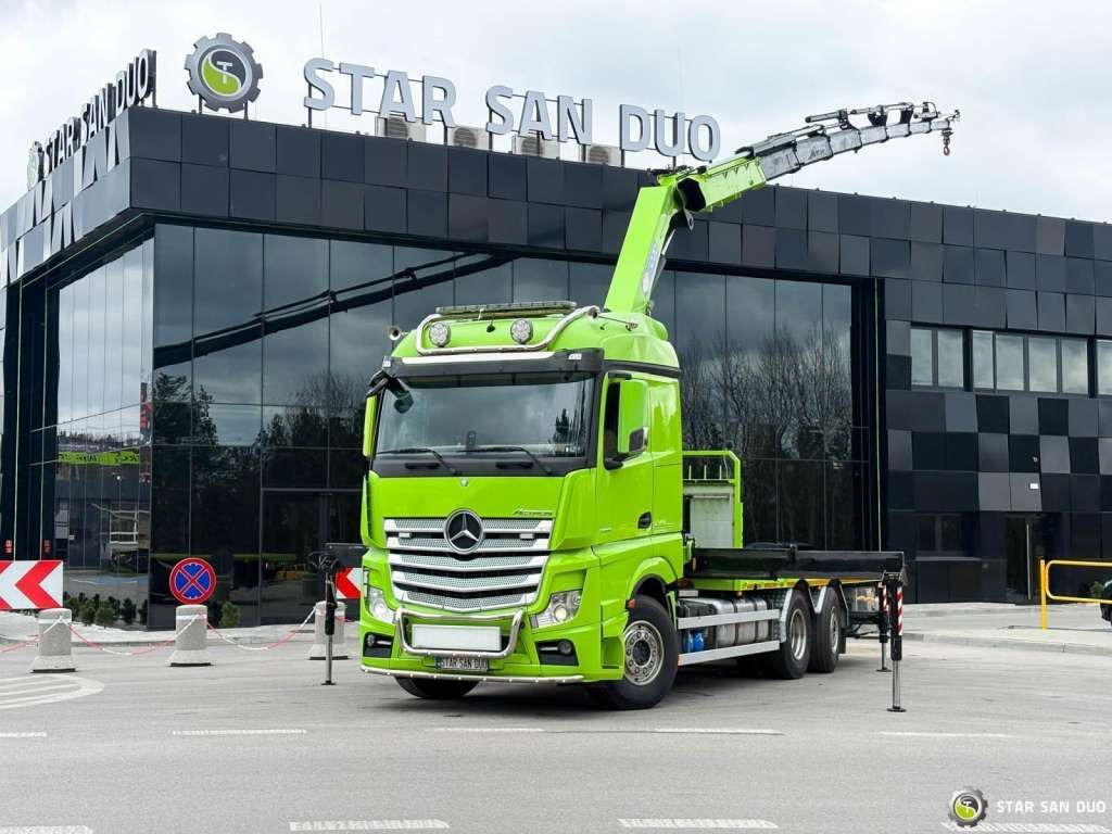 Mercedes-Benz Actros 6x2 HMF 3220 K7 Crane Mercedes-Benz Actros 6x2 HMF 3220 K7 Crane - 크레인 트럭, 드롭사이드/ 플랫베드 트럭 : 사진 1 Mercedes-Benz Actros 6x2 HMF 3220 K7 Crane Mercedes-Benz Actros 6x2 HMF 3220 K7 Crane - 크레인 트럭, 드롭사이드/ 플랫베드 트럭 : 사진 1