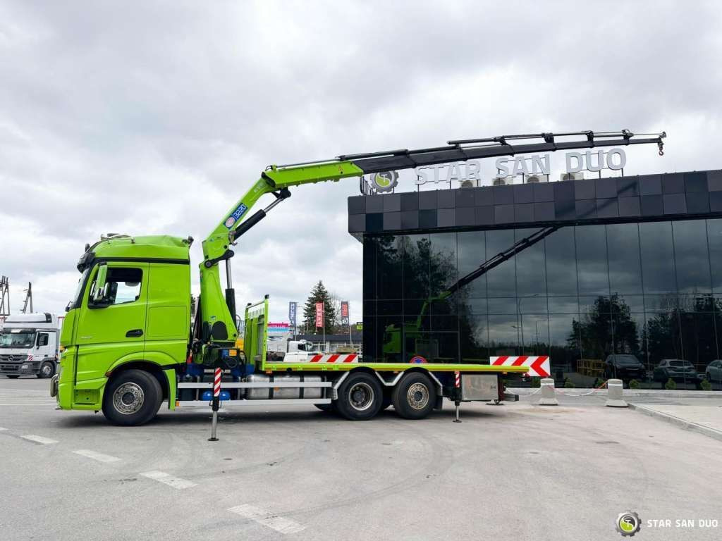 Mercedes-Benz Actros 6x2 HMF 3220 K7 Crane Mercedes-Benz Actros 6x2 HMF 3220 K7 Crane - 크레인 트럭, 드롭사이드/ 플랫베드 트럭 : 사진 3 Mercedes-Benz Actros 6x2 HMF 3220 K7 Crane Mercedes-Benz Actros 6x2 HMF 3220 K7 Crane - 크레인 트럭, 드롭사이드/ 플랫베드 트럭 : 사진 3