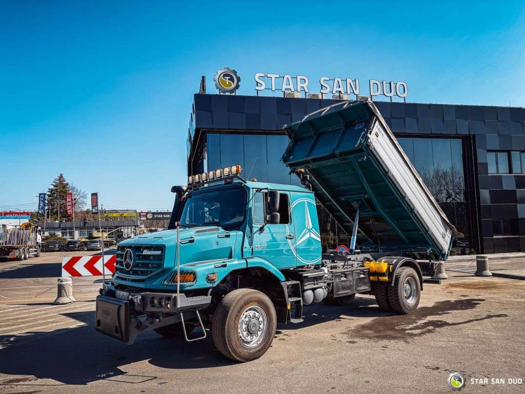 Mercedes-Benz Zetros 1833 4x4 Kipper Camper Chassis - 덤프트럭 : 사진 1 Mercedes-Benz Zetros 1833 4x4 Kipper Camper Chassis - 덤프트럭 : 사진 1