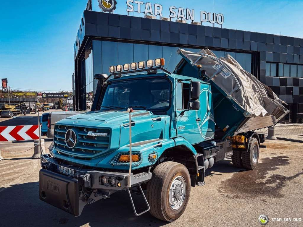 Mercedes-Benz Zetros 1833 4x4 Kipper Camper Chassis - 덤프트럭 : 사진 4 Mercedes-Benz Zetros 1833 4x4 Kipper Camper Chassis - 덤프트럭 : 사진 4