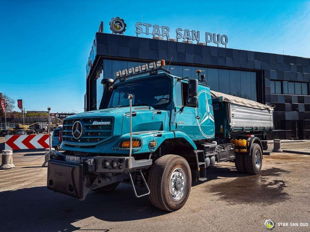 Mercedes-Benz Zetros 1833 4x4 Kipper Camper Chassis - 덤프트럭 : 사진 3 Mercedes-Benz Zetros 1833 4x4 Kipper Camper Chassis - 덤프트럭 : 사진 3