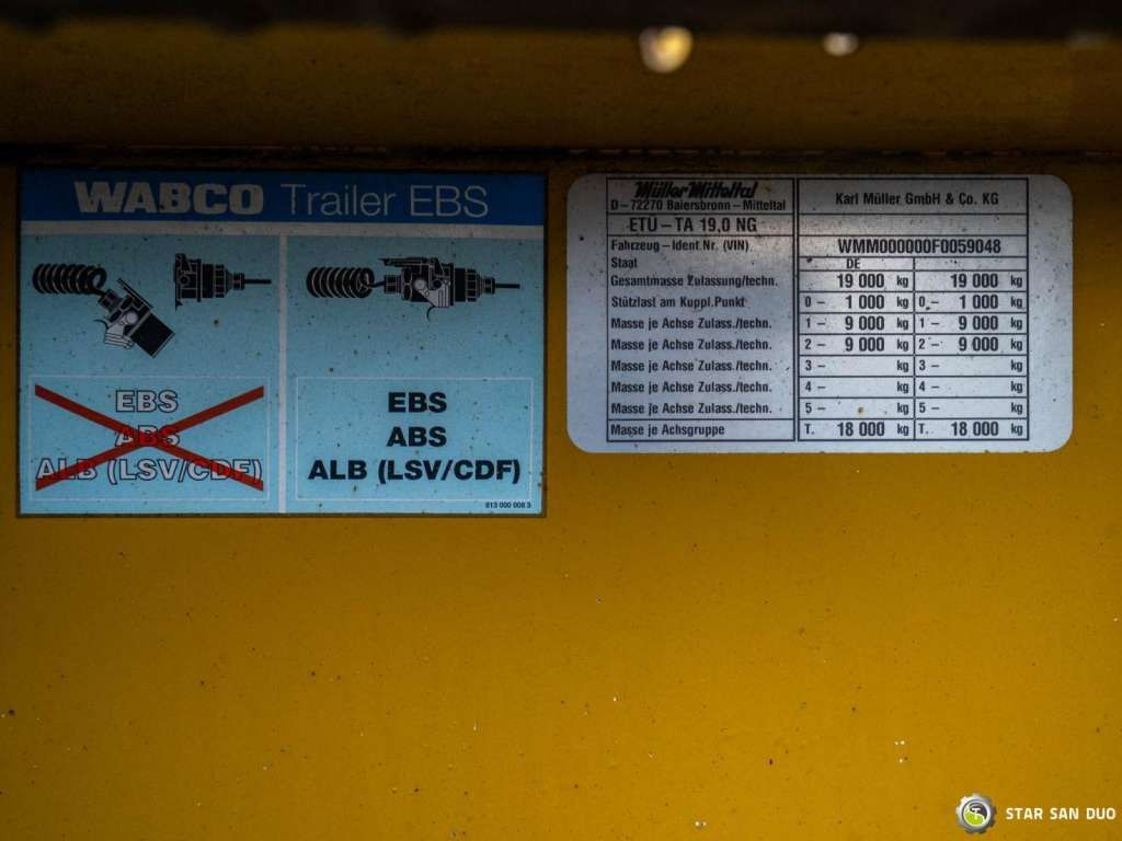 Müller-Mitteltal TAL ETUE-TA Hydraulic Ramps - 저하대 트레일러 : 사진 4 Müller-Mitteltal TAL ETUE-TA Hydraulic Ramps - 저하대 트레일러 : 사진 4