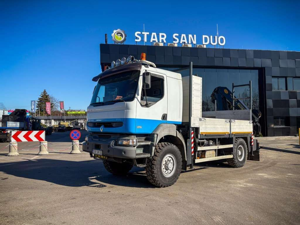 Renault KERAX 270 4x4 PALFINGER PK 16502 CRANE WINCH - 크레인 트럭, 드롭사이드/ 플랫베드 트럭 : 사진 3 Renault KERAX 270 4x4 PALFINGER PK 16502 CRANE WINCH - 크레인 트럭, 드롭사이드/ 플랫베드 트럭 : 사진 3