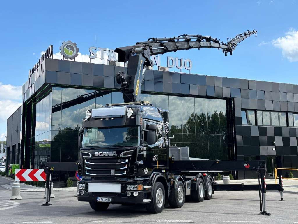 트랙터 유닛 Scania R560 8x2 PALFINGER PK 92002 SH Fly Jib Winch 5t : 사진 11 트랙터 유닛 Scania R560 8x2 PALFINGER PK 92002 SH Fly Jib Winch 5t : 사진 11
