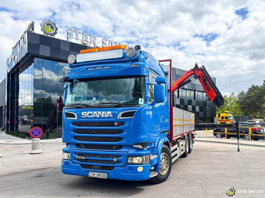 Scania R730 6X4 PALFINGER PK 33002 EH Crane - 크레인 트럭 : 사진 2 Scania R730 6X4 PALFINGER PK 33002 EH Crane - 크레인 트럭 : 사진 2