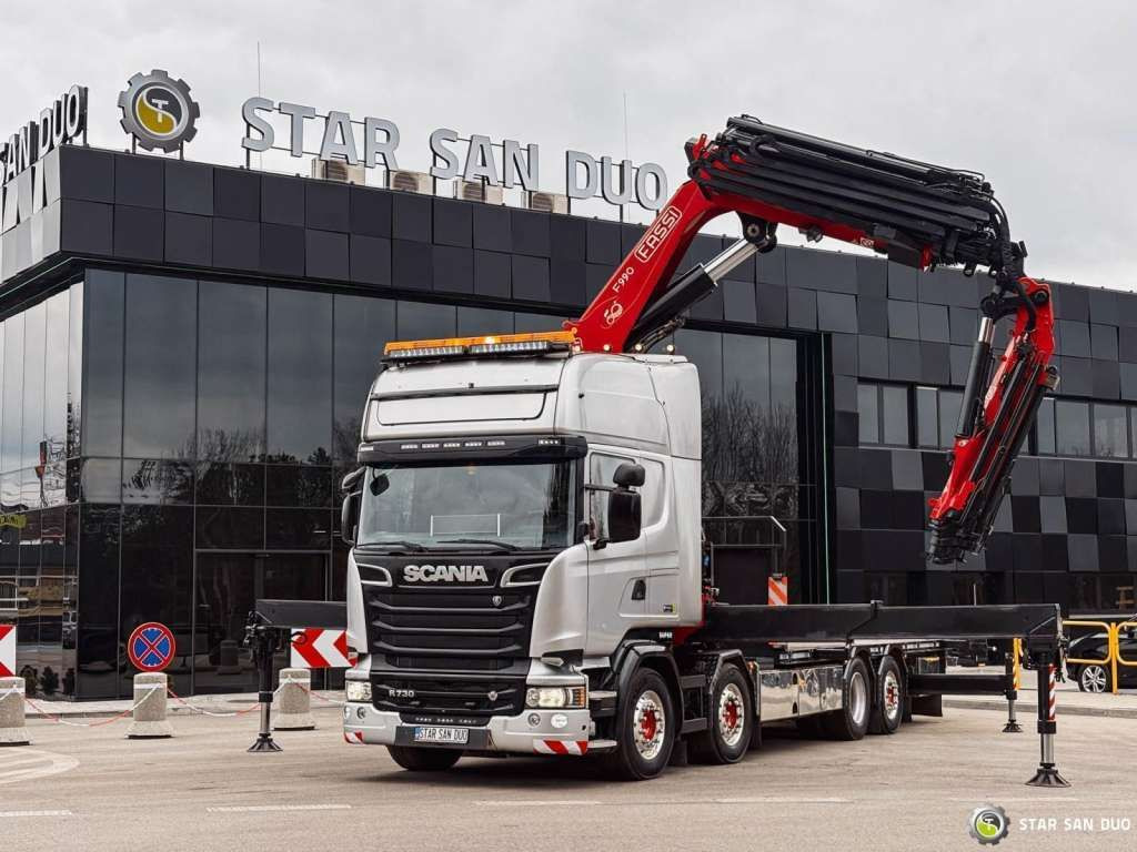 Scania R730 8x2 Fassi F990 Fly Jib 30m Crane Euro 6 - 크레인 트럭 : 사진 2 Scania R730 8x2 Fassi F990 Fly Jib 30m Crane Euro 6 - 크레인 트럭 : 사진 2