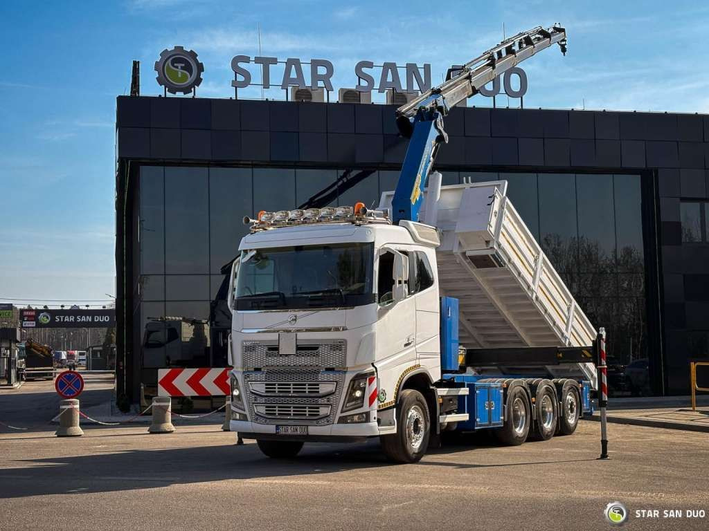 Volvo FH 16.550 8x4 Palfinger PK 34002-SH Crane Kippe - 크레인 트럭 : 사진 1 Volvo FH 16.550 8x4 Palfinger PK 34002-SH Crane Kippe - 크레인 트럭 : 사진 1