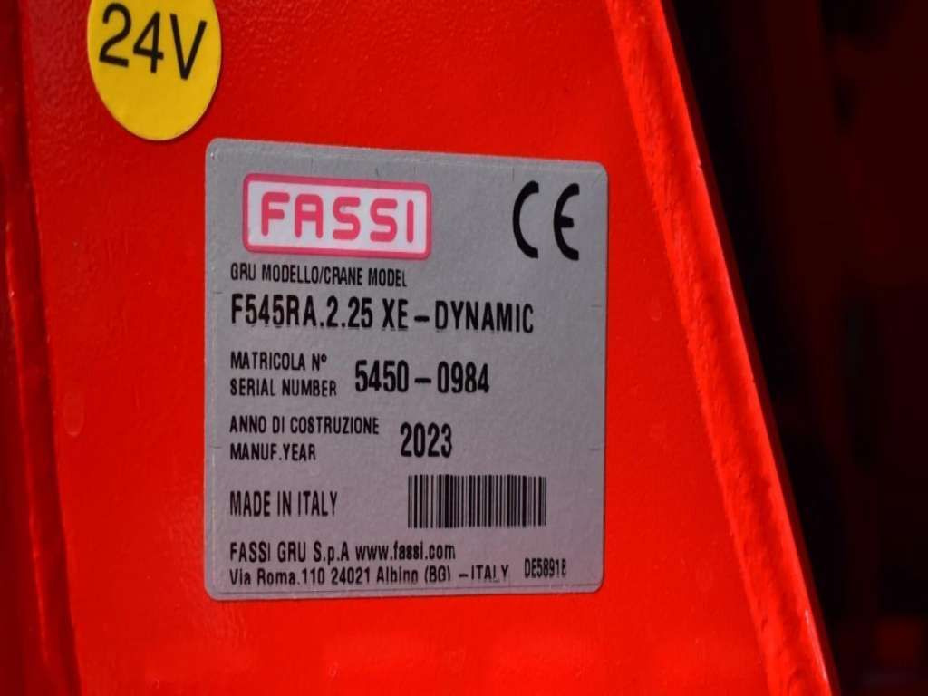 크레인 트럭 Volvo  FH 500 6x2 FASSI F545R.A.2.25 CRANE KRAN NEW !! : 사진 15
