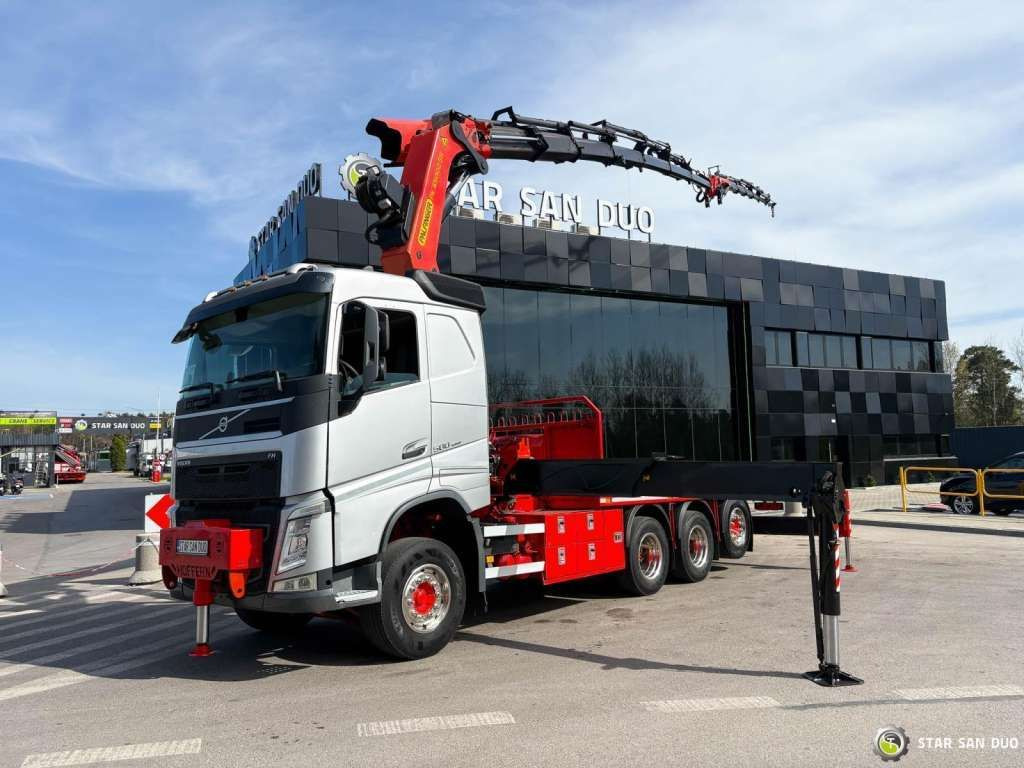 Volvo FH 500 8x4*4 PK65002 Fly JIB Crane 7456 h Winch - 트랙터 유닛 : 사진 4 Volvo FH 500 8x4*4 PK65002 Fly JIB Crane 7456 h Winch - 트랙터 유닛 : 사진 4