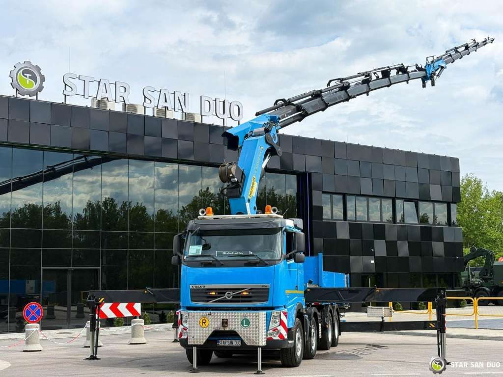 Volvo FH 500 8x4 Palfinger PK 92002 SH Fly Jib Winch - 크레인 트럭 : 사진 1 Volvo FH 500 8x4 Palfinger PK 92002 SH Fly Jib Winch - 크레인 트럭 : 사진 1