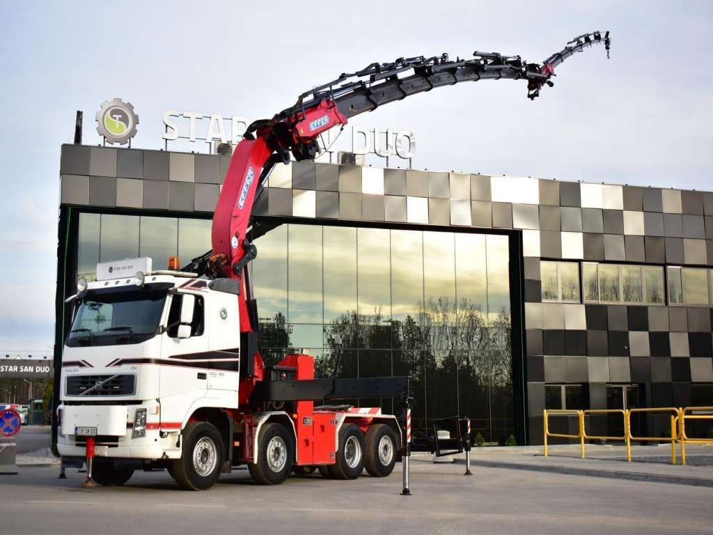 Volvo FH 520 8x2 EFFER 850 Fly Jib Winch 5th - 크레인 트럭, 트랙터 유닛 : 사진 5 Volvo FH 520 8x2 EFFER 850 Fly Jib Winch 5th - 크레인 트럭, 트랙터 유닛 : 사진 5