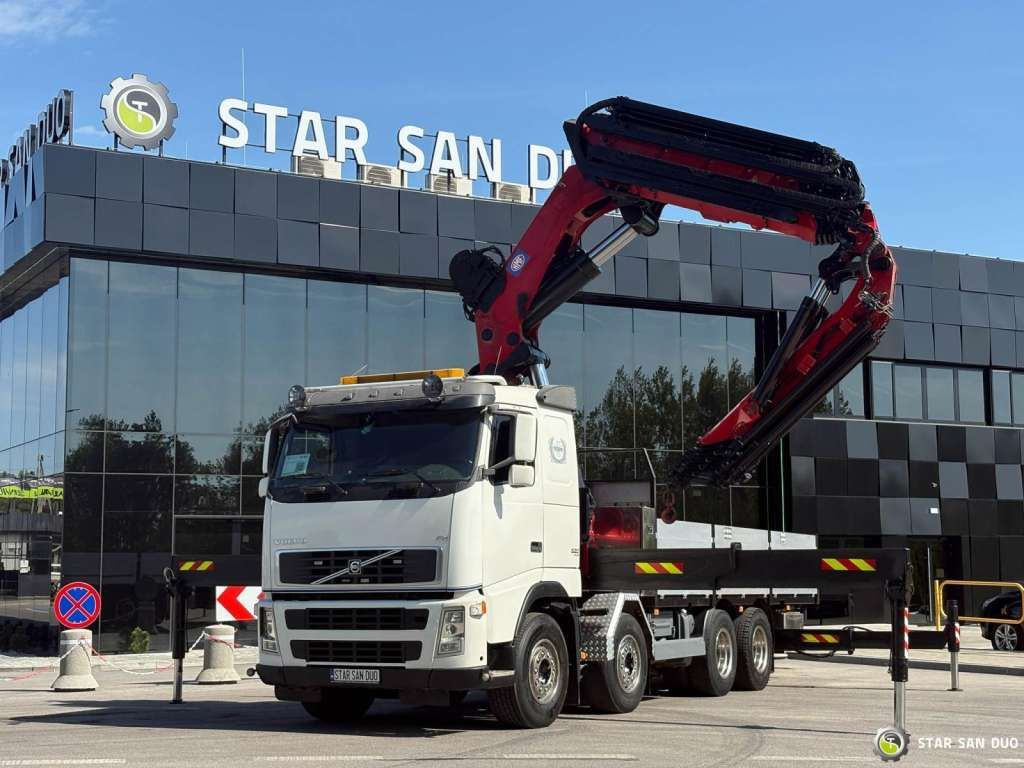 Volvo FH 520 8x4 HMF THOR K6 Fly Jib Euro 4 Winch - 크레인 트럭 : 사진 4 Volvo FH 520 8x4 HMF THOR K6 Fly Jib Euro 4 Winch - 크레인 트럭 : 사진 4