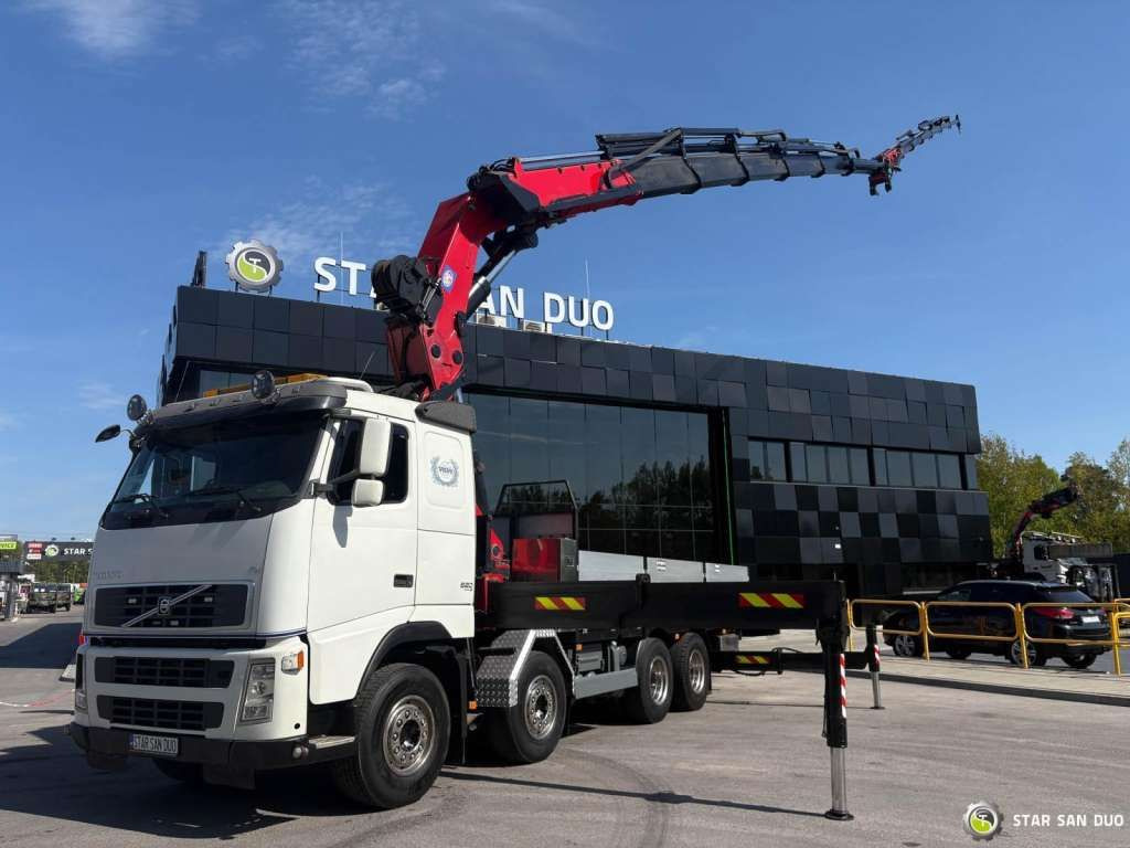 Volvo FH 520 8x4 HMF THOR K6 Fly Jib Euro 4 Winch - 크레인 트럭 : 사진 3 Volvo FH 520 8x4 HMF THOR K6 Fly Jib Euro 4 Winch - 크레인 트럭 : 사진 3
