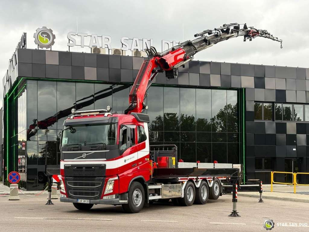 Volvo FH 540 8x4 FASSI F 660 HDS Fly Jib Winch - 크레인 트럭 : 사진 1 Volvo FH 540 8x4 FASSI F 660 HDS Fly Jib Winch - 크레인 트럭 : 사진 1