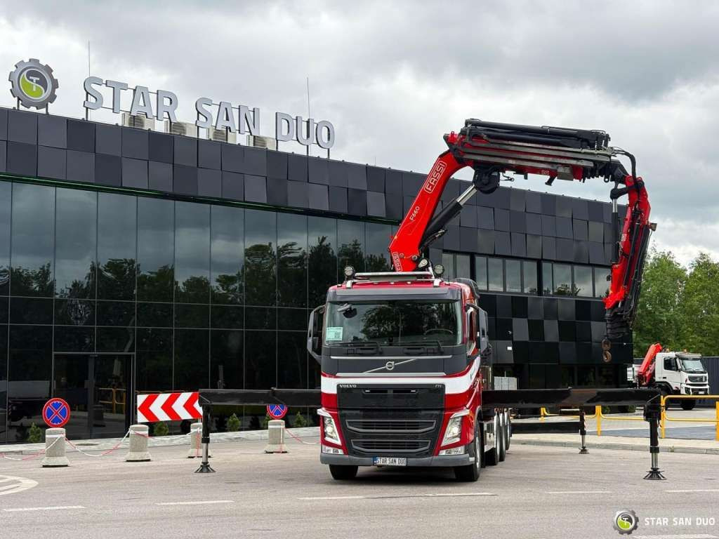 Volvo FH 540 8x4 FASSI F 660 HDS Fly Jib Winch - 크레인 트럭 : 사진 4 Volvo FH 540 8x4 FASSI F 660 HDS Fly Jib Winch - 크레인 트럭 : 사진 4
