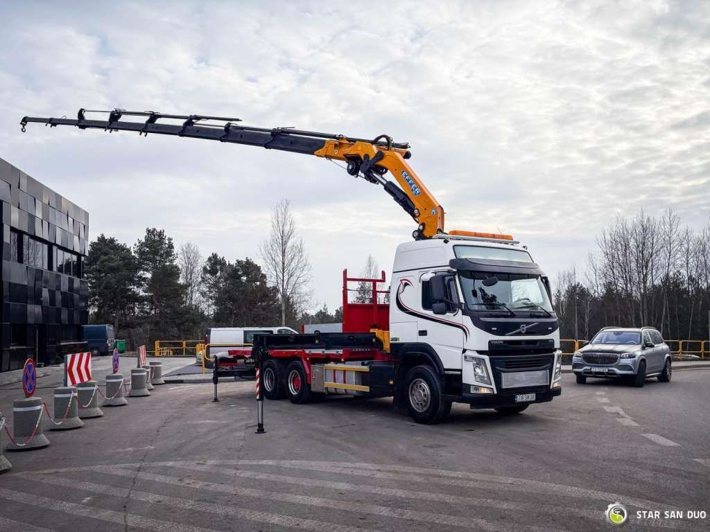 Volvo FM 450 6x2 EFFER 395/8S Euro 6 Crane Winch - 크레인 트럭 : 사진 3 Volvo FM 450 6x2 EFFER 395/8S Euro 6 Crane Winch - 크레인 트럭 : 사진 3