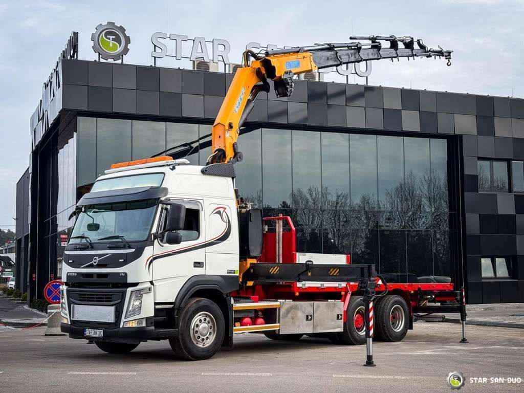 Volvo FM 450 6x2 EFFER 395/8S Euro 6 Crane Winch - 크레인 트럭 : 사진 1 Volvo FM 450 6x2 EFFER 395/8S Euro 6 Crane Winch - 크레인 트럭 : 사진 1
