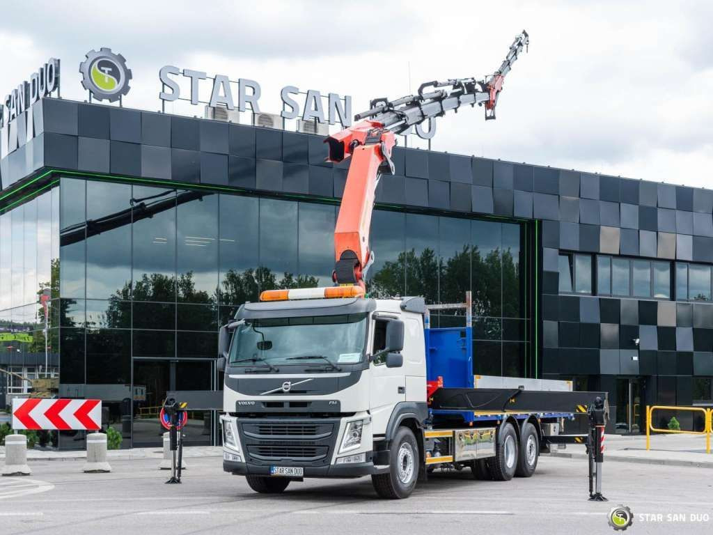 Volvo FM 460 6x2 PALFINGER PK 42002 FLY JIB Crane Eu - 크레인 트럭 : 사진 4 Volvo FM 460 6x2 PALFINGER PK 42002 FLY JIB Crane Eu - 크레인 트럭 : 사진 4
