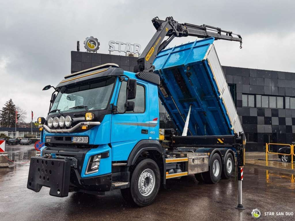 Volvo FMX 410 6x2 PALFINGER PK 18002 659 Working Hour - 덤프트럭 : 사진 1 Volvo FMX 410 6x2 PALFINGER PK 18002 659 Working Hour - 덤프트럭 : 사진 1