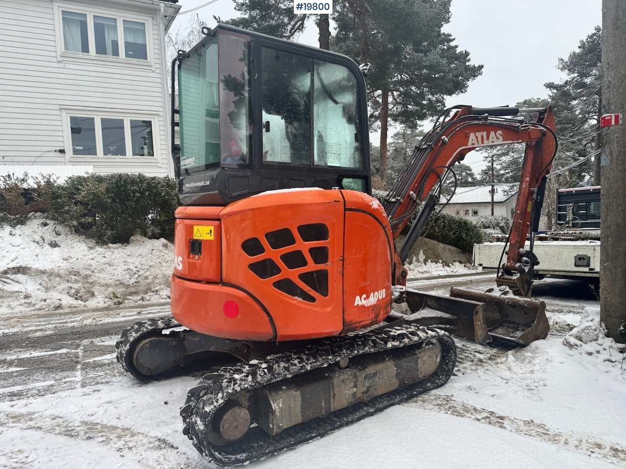 Atlas AC40U - 굴착기 : 사진 4 Atlas AC40U - 굴착기 : 사진 4