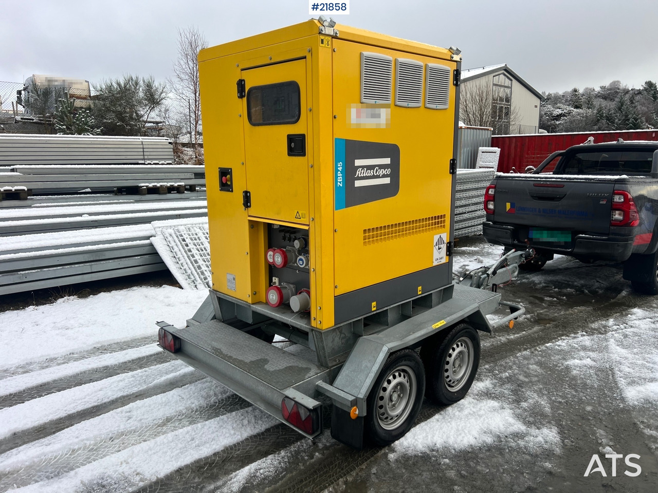 Atlas Copco zbp45 m/ henger - 기타 기계 : 사진 4 Atlas Copco zbp45 m/ henger - 기타 기계 : 사진 4