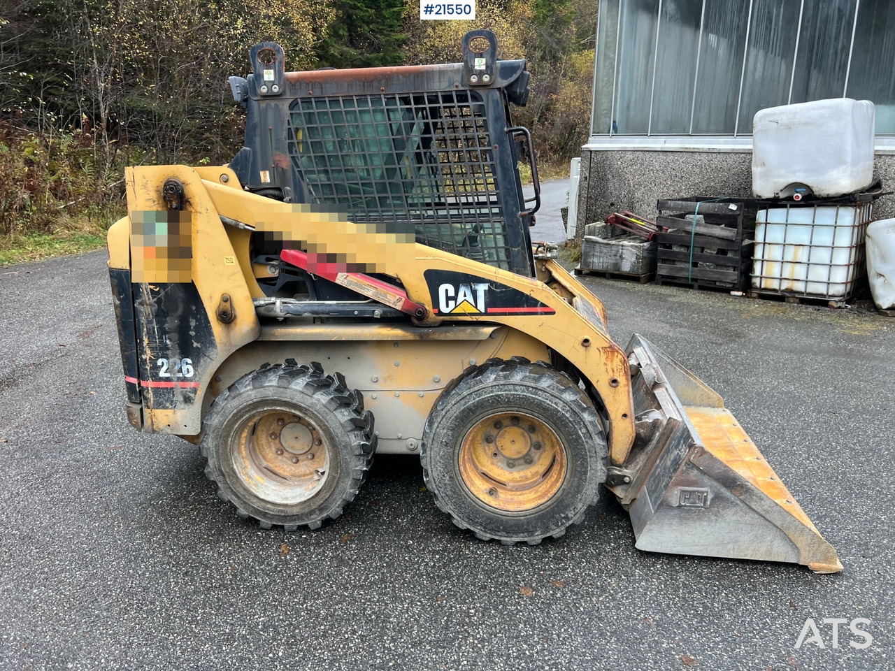 CAT 226 Kompaktlaster m/ skuffe - 스키드 스티어 로더 : 사진 5 CAT 226 Kompaktlaster m/ skuffe - 스키드 스티어 로더 : 사진 5