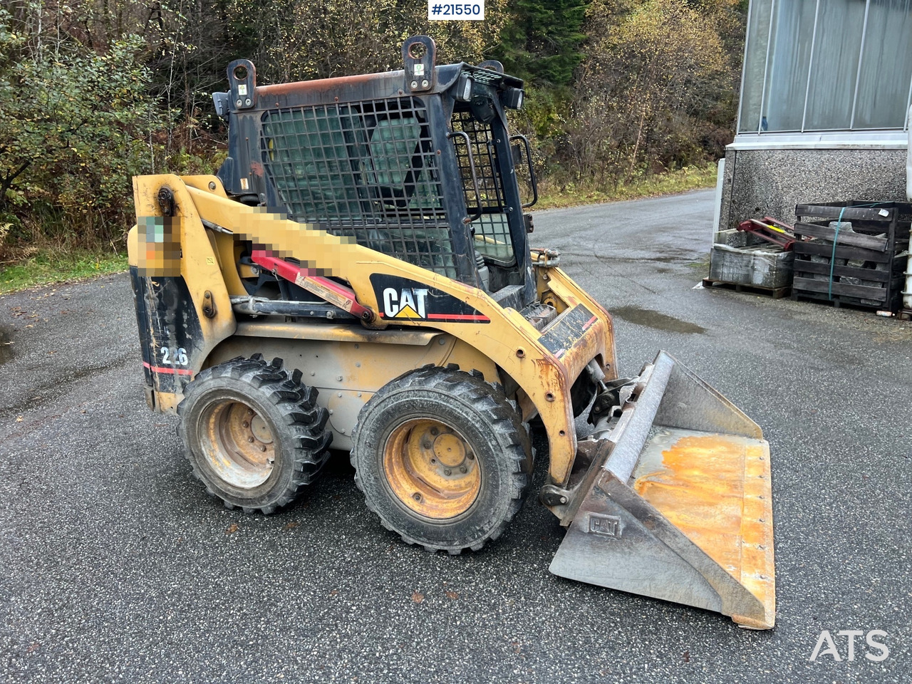 CAT 226 Kompaktlaster m/ skuffe - 스키드 스티어 로더 : 사진 4 CAT 226 Kompaktlaster m/ skuffe - 스키드 스티어 로더 : 사진 4