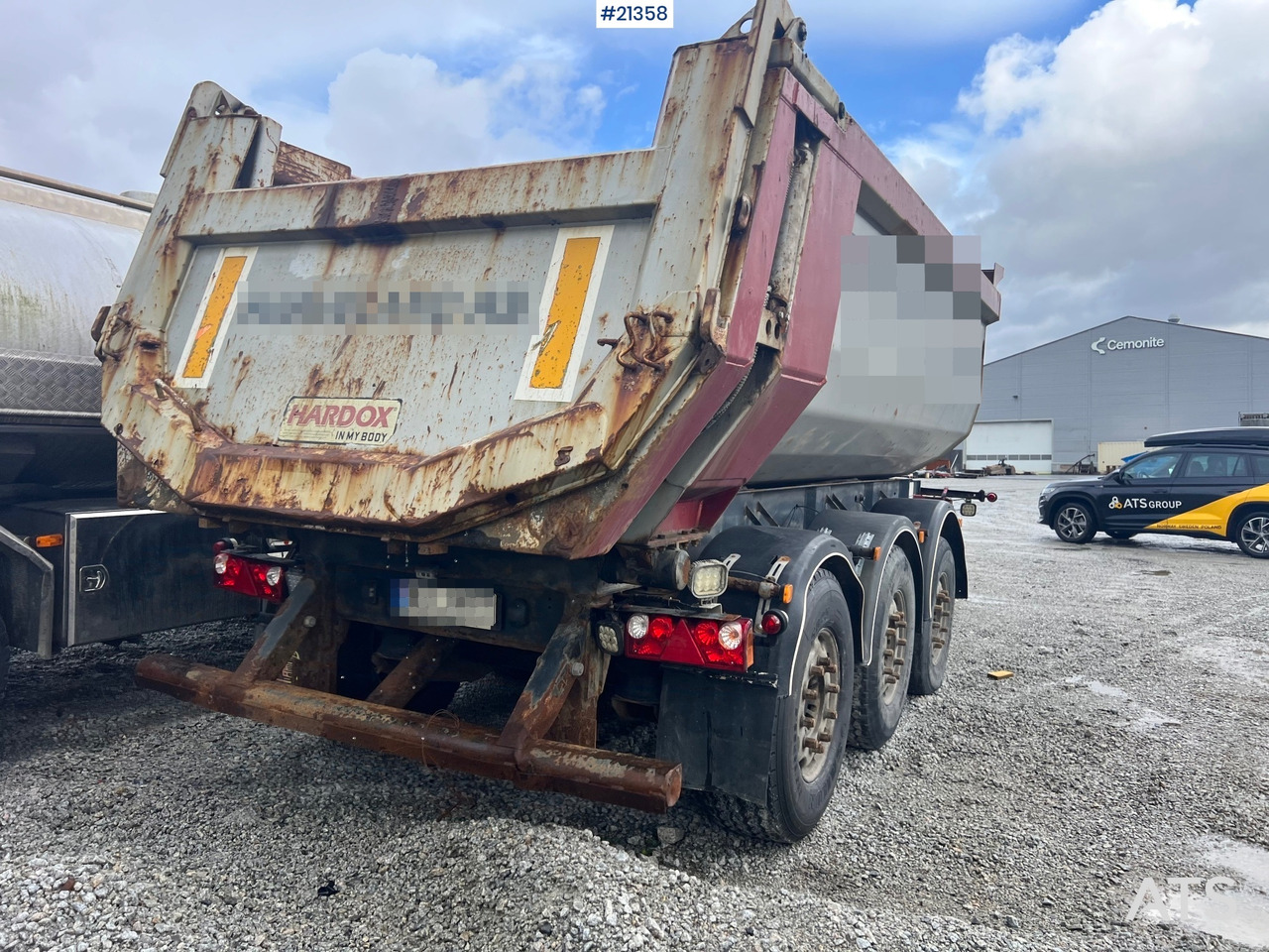 Carnehl 3 akslet - 덤프 트레일러 : 사진 4 Carnehl 3 akslet - 덤프 트레일러 : 사진 4