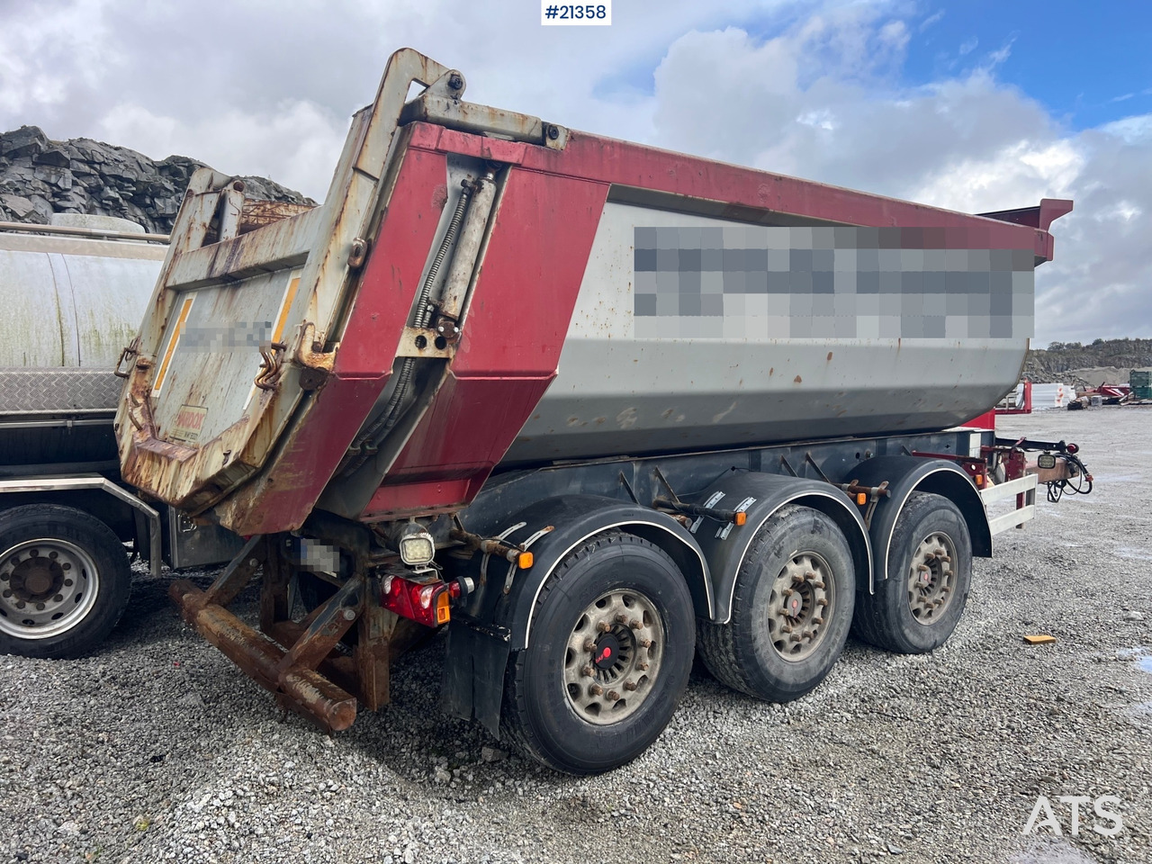 Carnehl 3 akslet - 덤프 트레일러 : 사진 3 Carnehl 3 akslet - 덤프 트레일러 : 사진 3