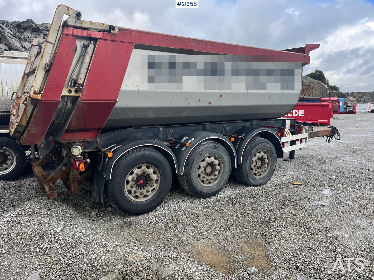 Carnehl 3 akslet - 덤프 트레일러 : 사진 2 Carnehl 3 akslet - 덤프 트레일러 : 사진 2