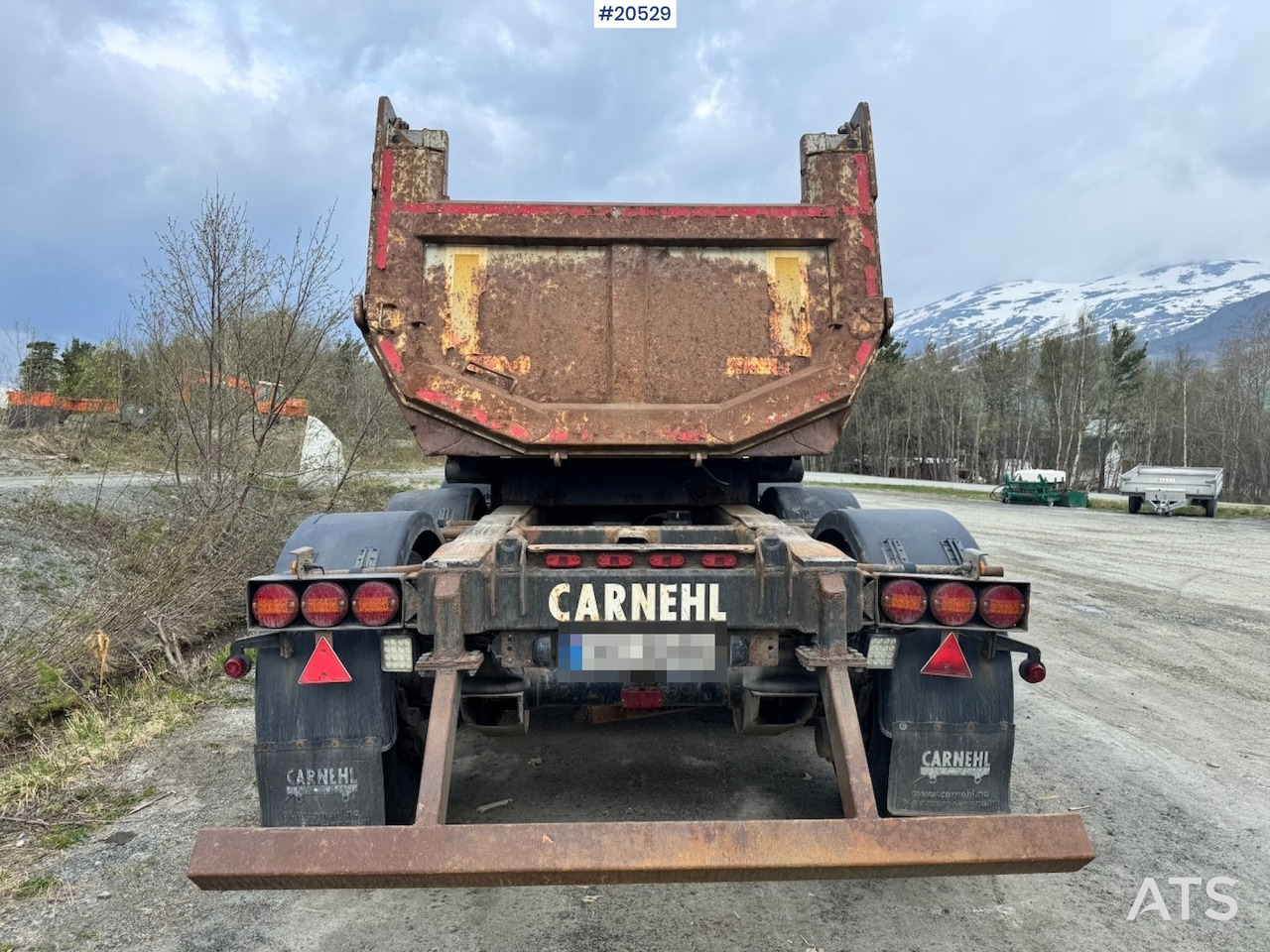 Carnehl Tippsemi - 덤프 세미 트레일러 : 사진 4 Carnehl Tippsemi - 덤프 세미 트레일러 : 사진 4