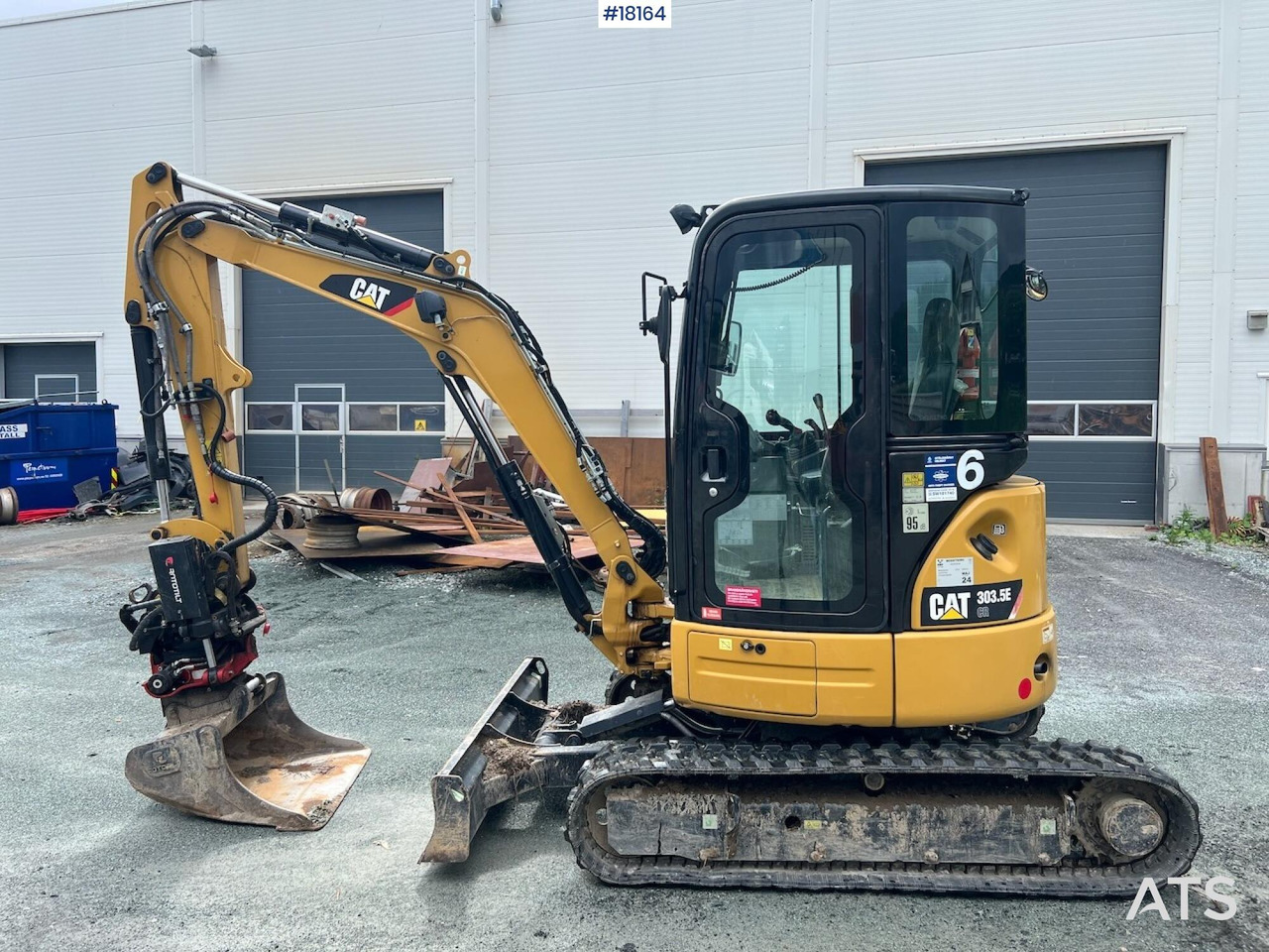 Caterpillar 303.5ECR - 굴착기 : 사진 2 Caterpillar 303.5ECR - 굴착기 : 사진 2
