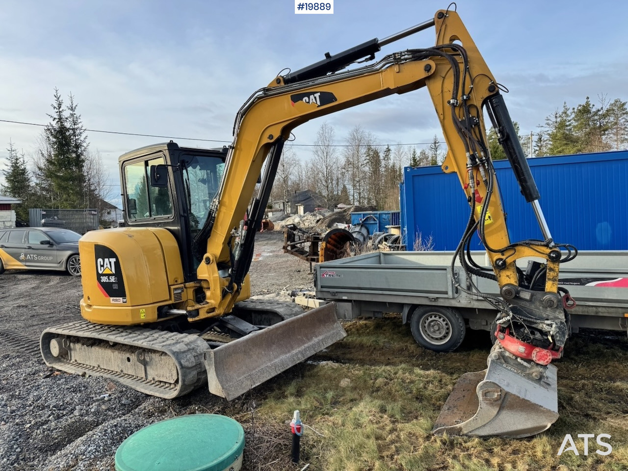 Caterpillar 305.5E2 - 굴착기 : 사진 1 Caterpillar 305.5E2 - 굴착기 : 사진 1