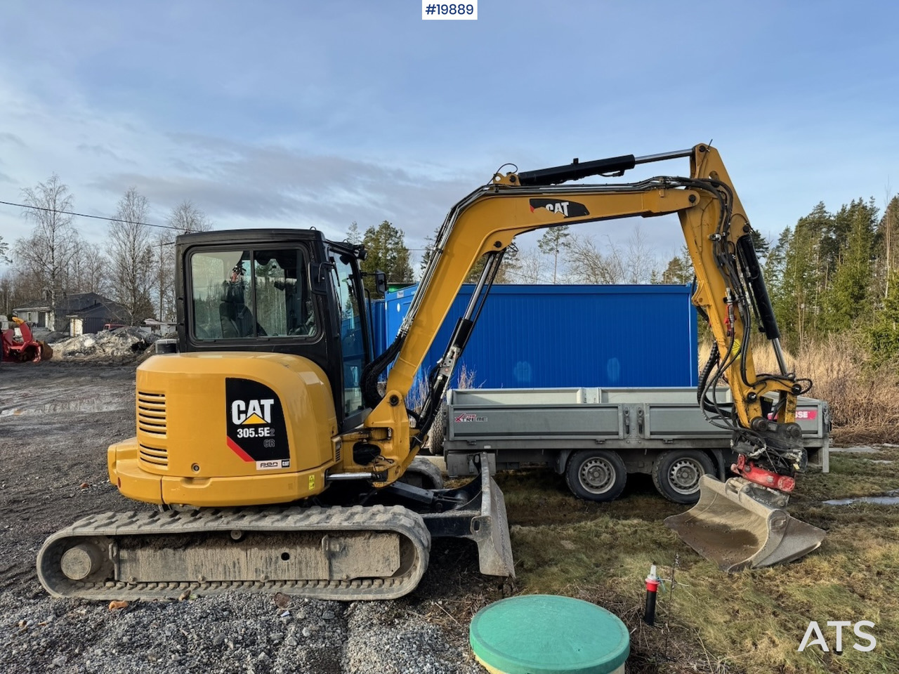 Caterpillar 305.5E2 - 굴착기 : 사진 2 Caterpillar 305.5E2 - 굴착기 : 사진 2