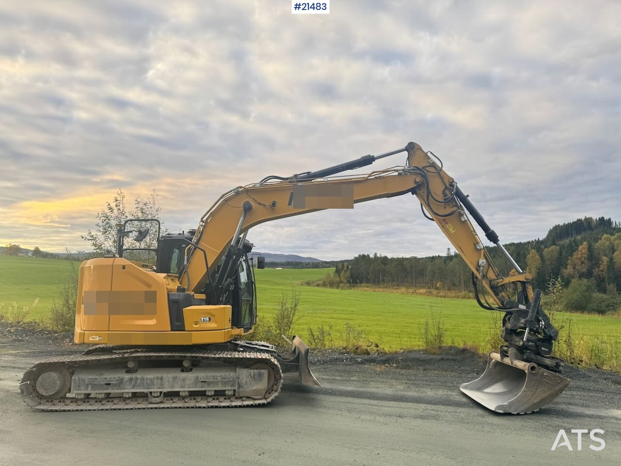 Caterpillar 315 - 크롤러 굴삭기 : 사진 1 Caterpillar 315 - 크롤러 굴삭기 : 사진 1