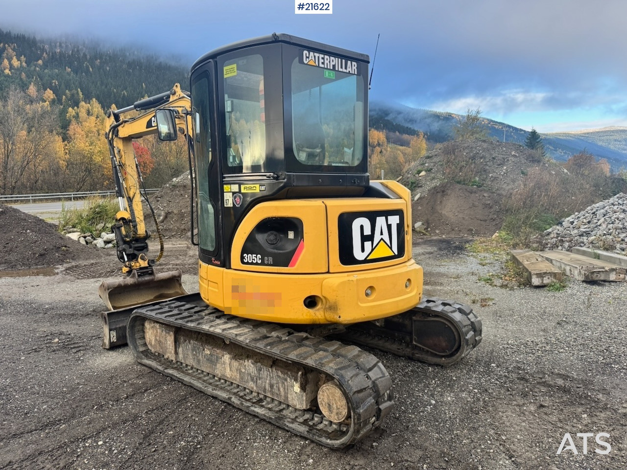 Caterpillar CAT 305C m/ Rototilt og 2 skuffer - 크롤러 굴삭기 : 사진 4 Caterpillar CAT 305C m/ Rototilt og 2 skuffer - 크롤러 굴삭기 : 사진 4