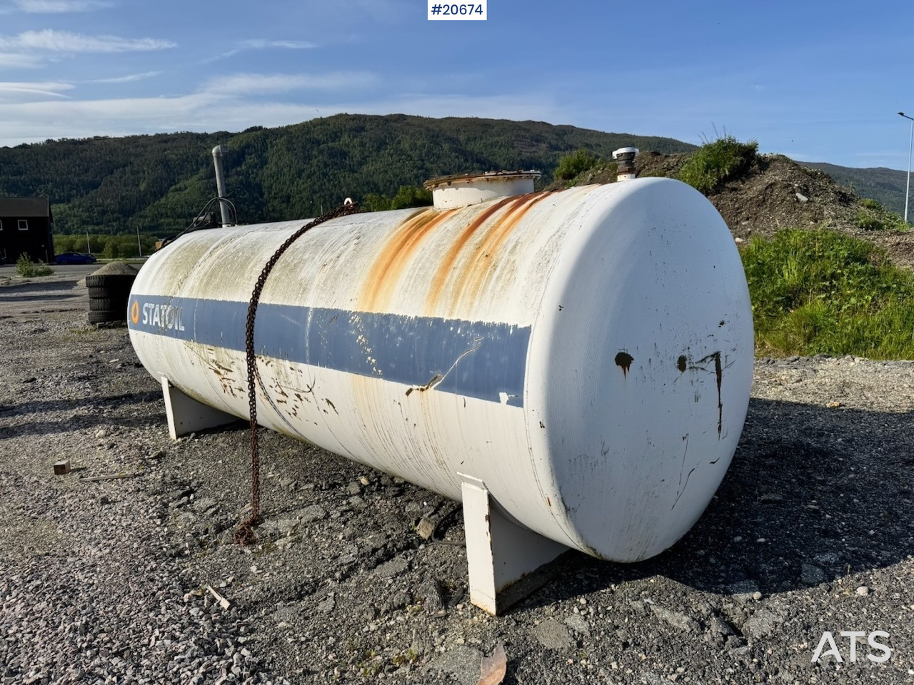 Dieseltank 9000 liter - 저장 탱크 : 사진 1 Dieseltank 9000 liter - 저장 탱크 : 사진 1