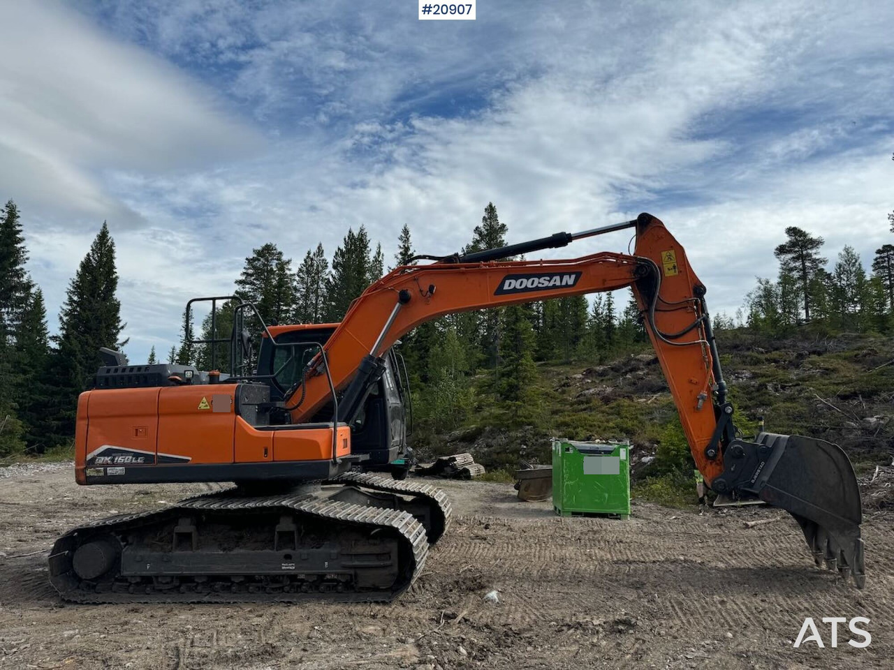 Doosan DX160LC Beltegraver – Rotortilt og 2 skuffer - 크롤러 굴삭기 : 사진 5 Doosan DX160LC Beltegraver – Rotortilt og 2 skuffer - 크롤러 굴삭기 : 사진 5