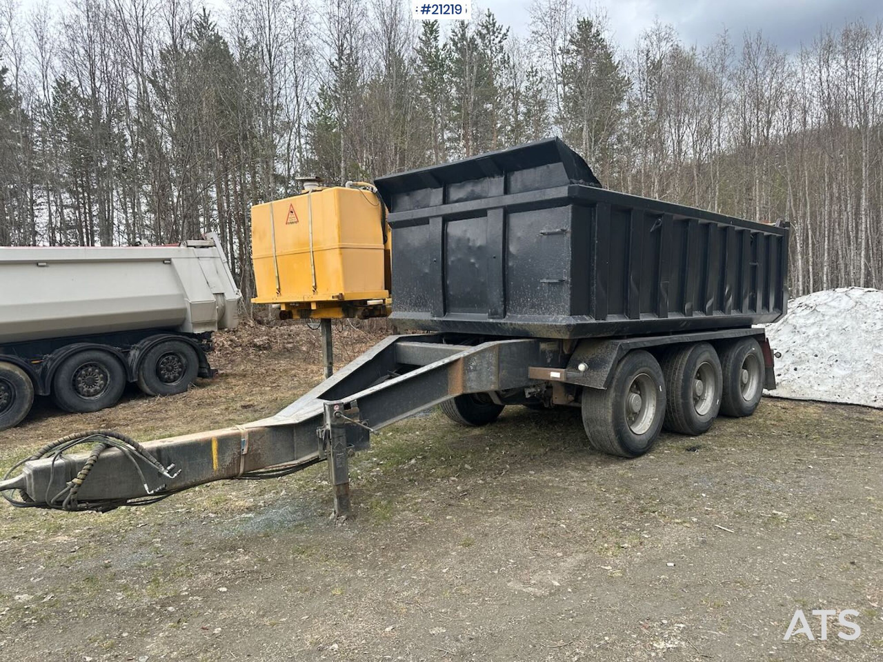 Engen Trippelkjerre - 덤프 트레일러 : 사진 2 Engen Trippelkjerre - 덤프 트레일러 : 사진 2