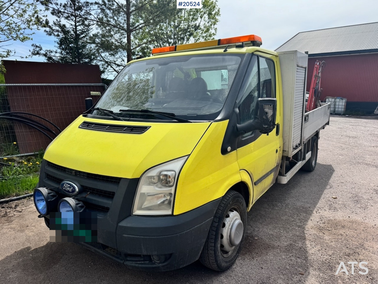 Ford Transit - 플랫베드 밴, 크레인 트럭 : 사진 1 Ford Transit - 플랫베드 밴, 크레인 트럭 : 사진 1