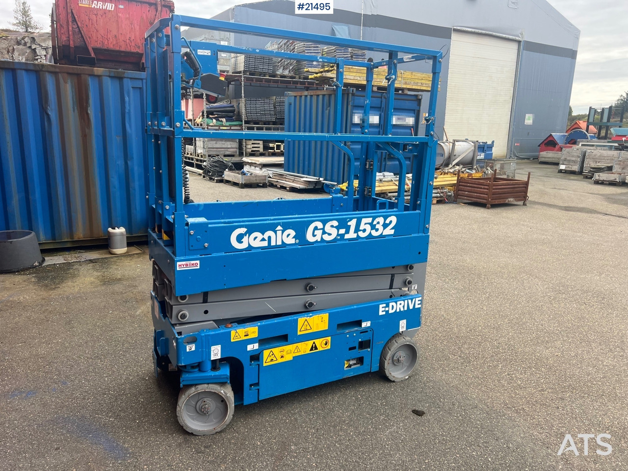 Genie GS-1532 - 시저 리프트 : 사진 4 Genie GS-1532 - 시저 리프트 : 사진 4