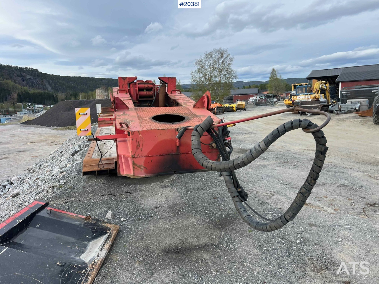 Hafo 3 axle Well trolley Rep.Object - 저하대 세미 트레일러 : 사진 4 Hafo 3 axle Well trolley Rep.Object - 저하대 세미 트레일러 : 사진 4