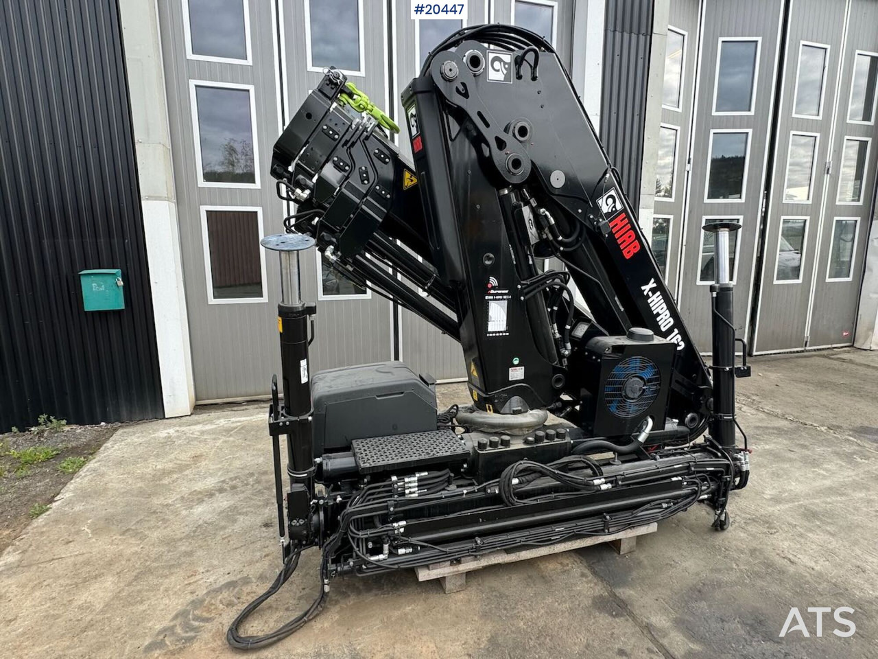 로더 크레인 트럭 용 Hiab Hiab X-Hipro 162 : 사진 7