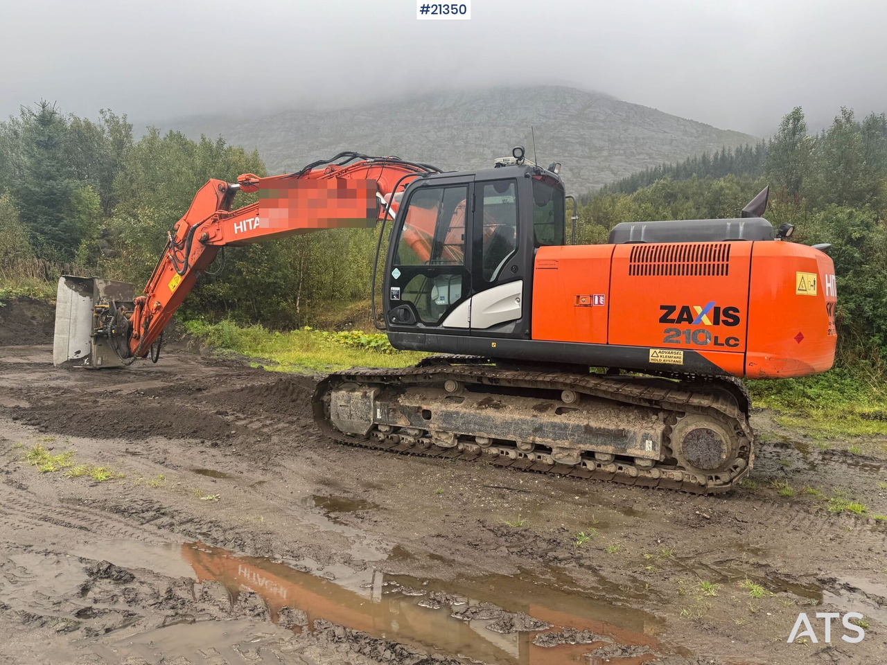 Hitachi ZX210LC - 굴착기 : 사진 4 Hitachi ZX210LC - 굴착기 : 사진 4